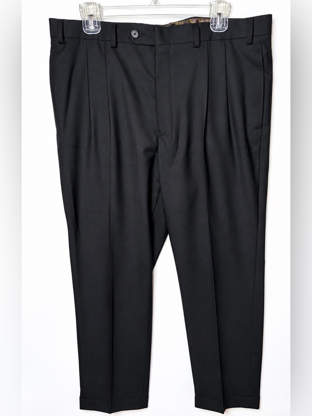 Lauren Ralph Lauren Dark Green Velvet Label Pinstripe Jacket